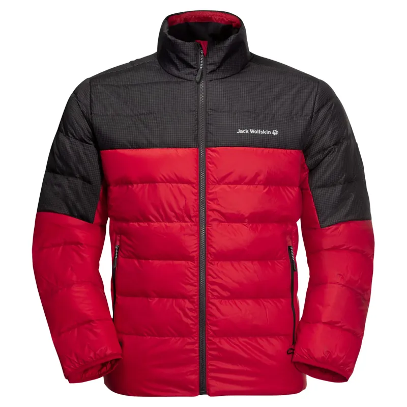 Jack Wolfskin / ダウンジャケット/L/ナイロン/RED Jack Wolfskin Men's DNA Tundra Jacket - Red Lacquer